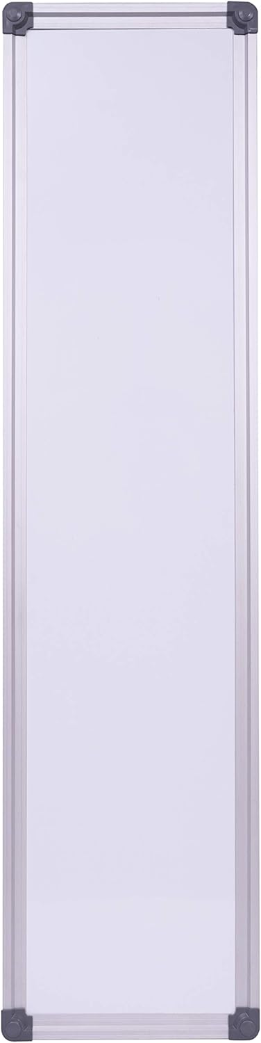 The Original Maven Slim 7.9” x 31.5” Mini Portable Magnetic Dry Erase Whiteboard, Small Office Wall Frame