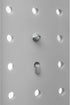 Triton Products 75200 DuraHook, 2-1/4" Curved Steel Pegboard Hook, 10 Count