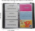 Enyuwlcm PU Leather Business Card Book Organizer, Holds 240 Cards, Black with Elastic Closure
