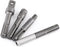 Impact Socket Set Hand Tools, 1/4" Hex Socket Adaptor, 1/4", 3/8", 1/2" Head, Nut Driver Socket Adapter Set