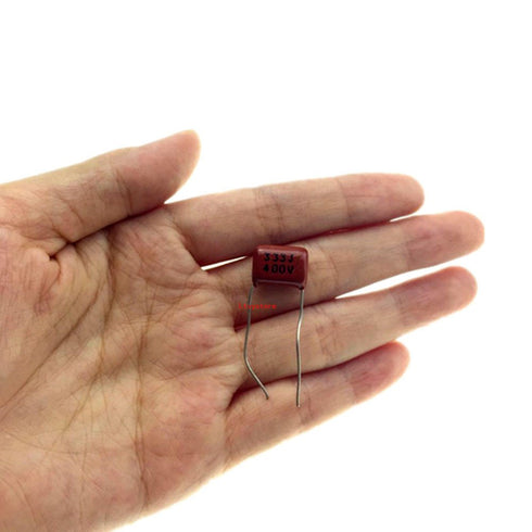 Polypropylene Capacitor Kit, 180Pcs 400V and 630V Assorted Film Capacitors, Range 10nF ~ 68nF