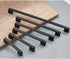 1 Pcs Zinc Alloy Pulls, Hole Center 320mm, American Simple Matt Black Door Handles for Drawers, Kitchen Cabinets, Doors