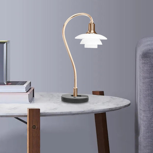 STOBAZA Desk Lamp Floor Lamp Base, Counterweight Table Lamps Part Round Lamp Chassis Iron Lightweight Bracket
