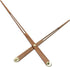 Long Shaft Walnut Wooden Clock Movement Hand, Clock Repair Kit with Mechanism and Clock Hands for Home Art Decor
