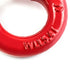 G80 Alloy Steel Coupling Link, 2 Pack 1/4" Hammer Lock Chain Connector, Red, 2645 lbs Working Load Limit