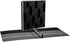 Avery Dual Effect Heavy-Duty 3 Ring Binder, 1 Inch Slant Rings, Black Binder (03218) by AVERY