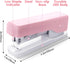 M&G Stapler Desktop Stapler, Small Cute Stapler, 1000 Staples, 20 Sheet Capacity, Portable for Office School Home (Pink)