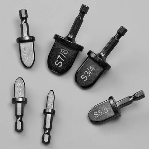 11pcs HVAC Repairing Set, Air Conditioner Copper Tube Expander Swaging Tool with 1/4'', 3/8'', 1/2'', 5/8'', 3/4'',