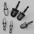 11pcs HVAC Repairing Set, Air Conditioner Copper Tube Expander Swaging Tool with 1/4'', 3/8'', 1/2'', 5/8'', 3/4'',