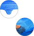 LazyMe Plastic Grocery T Shirt Bags with Handles, 12 x 20 Inch, Blue, 50 Pcs for Shopping and Restaurant