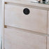 2pcs SHERCHPRY Black Round Face Combination Drawer Lock for Desk, File Cabinet, and Bedside Table Keyless Safety Lock