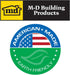 M-D Building Products 56008 .020-Inch Thick Union Jack Aluminum Sheet, 1-Feet by 2-Feet