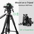 Huepar Laser Level Adapter, Metal 360-Degree Rotating Base for Laser Level Tripod Connector