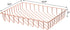 Okllen 3 Pack Wire File Tray, Rose Gold Paper Tray Desk Letter Tray for Office, Large Documents Storage Basket Organizer