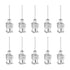 10pcs 20Gauge Stainless Steel Dispensing Needles, Luer Lock Blunt Tips for Thick Liquids, Ink, Glue, Lab Use, 1/2"