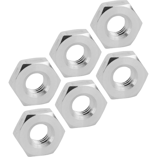 Speedway Motors Aluminum Jam Nuts, 10-32 RH, Pack/6