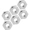 Speedway Motors Aluminum Jam Nuts, 10-32 RH, Pack/6
