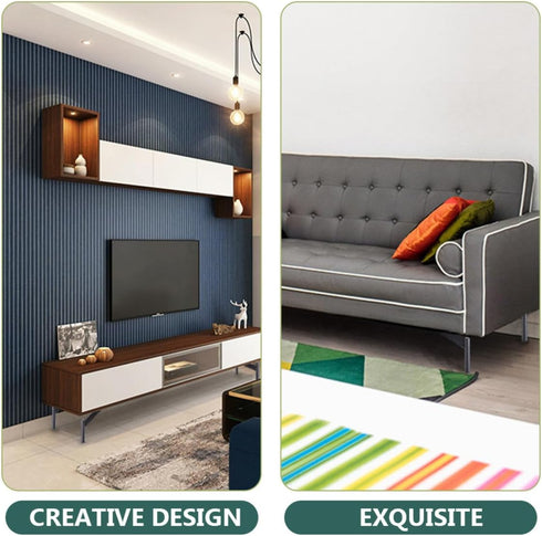 15cm Metal Furniture Legs for Coffee Table and Sofa Support, Black Sand Finish, Replacement Metal Legs for Bedside