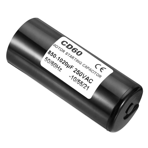 PATIKIL Motor Start Capacitor, 850-1020uF/Mfd 250VAC 50/60Hz for Electric Motor Starting Applications