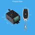 idealWIN Wireless Remote Switch - Remote + App Dual Control for Door Systems,Electric Locks | for Light Switch,Electric