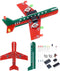 Soldering Learning Kit, ICSTATION DIY Airplane Kit with 3 Color LED Flashing