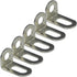 ZHJISHGUO 5 Pcs L Brackets - 18x20x31mm/0.7"x0.8"x1.2" Stainless Steel Corner Braces for Furniture,