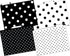Barker Creek Dots File Folders, Set of 24, Multi-Design, Letter Size, 1/3 Cut Tabs for Home, School, Office