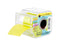 Lee Products Removable Wide Highlighter Note Tape, 1-7/8 X 393 in, Yellow Dispenser