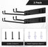 Neiteli 2-Pack,Heavy Folding Chair Rack,Metal Folding Chair Storage Rack - Duty Design,Garage Organization & Foldable
