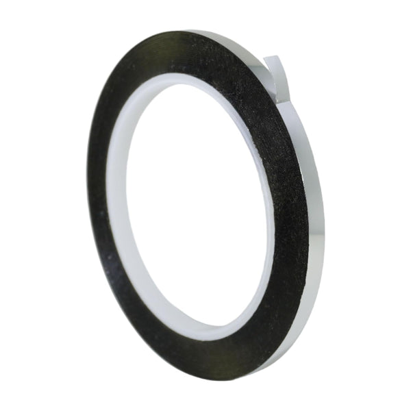 GGR Supplies T.R.U. MMYP-1 Mylar Metalized Polyester Film Tape, 72 Yards with Acrylic Adhesive (Silver, 1/4 in.)