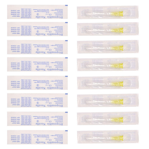 20 Gauge 1 inch Needle (100 Pack) Luer Lock Industrial Dispensing Accessories, Individual Package