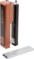 The Oregon Stapler, Built in USA, Built-in Staple Remover, Staples 2 to 25 Sheets, includes Box of 1,250 "Powerhouse" Standard 26/6 Staples, for Home, School or Office, Copper/Black by PraxxisPro