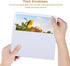 Ohuhu A2 Printable White Envelopes 500 Pack - Bulk 4-3/8" x 5-3/4" Self Seal Envelopes for Cards and Invitations