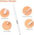 White Pen, 12 Pack, 0.8mm Extra Fine Point, White Gel Ink Pens for Artists, White Drawing Pens for Black Paper