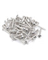200Pcs #6 x 1 Truss Head Phillips Wood Screws, Stainless Steel 304 Self Tapping Screws by IMSCREWS
