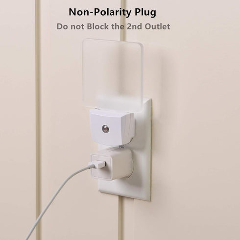 3000K 4 Pack DEWENWILS Night Lights Plug into Wall, LED Night Lights for Kids, Dusk to Dawn Sensor, Warm Nightlight