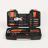 58-Piece Set, Toolbox Tool Kit Basic Home Repair Tool General Household Hand Tool Kit,Small Tool Kit with Plastic Mini
