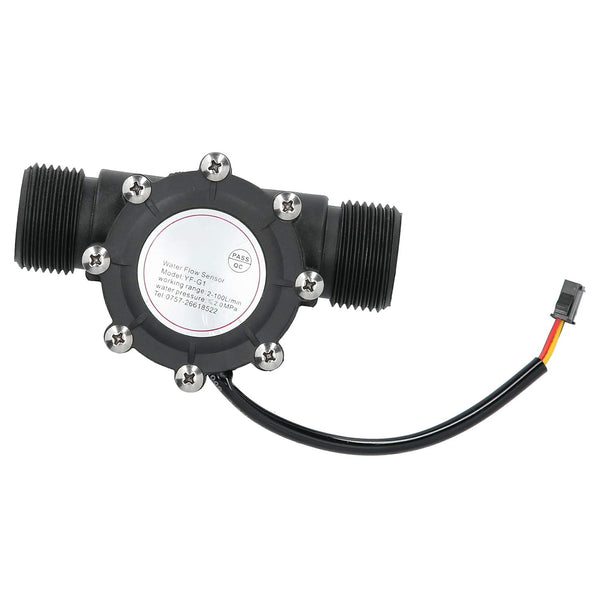 YF?G1 Water Flow Sensor Switch G1 Male Thread Hall Meter 3-24V Pipe 1-100L/min Flow Meter