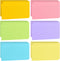 Tecmisse 1200 Pcs Ruled Index Cards, 3x5 Inches Colorful Index Cards Bulk,