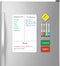 HOMiDEK Magnetic Whiteboard Fridge Dry Erase Board, Small 12" x 8" with Clean Dirty Magnet, 4 Markers, 1 Eraser