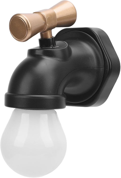 Sonew Faucet Night Light with Innovative Design and Smart USB Rechargeable Sensor LED Voice Control Lamp for Cabinet
