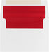 JAM PAPER A8 Invitation Envelopes - 5 1/2 x 8 1/8 - White with Red Foil - 50 Pack