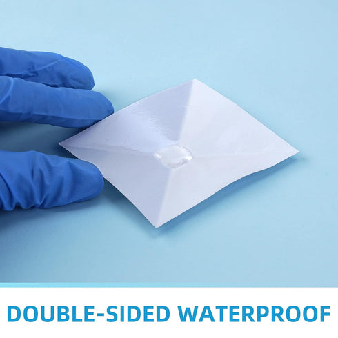 500 Sheets Dental Mixing Pads, 2 Sides Paper 3"x3", Disposable Lab Mixing Papers for Dental Repairs