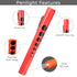 NOVAMEDIC 6 Pack Multi-Color Disposable LED Pen Light with Pupil Gauge, Medical Diagnostic Penlight for Doctors Nurses
