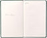 Classic Leather Notebook Journal, Softcover, Racing Green, Large (5.4" x 8.5"), 234 Ruled Pages