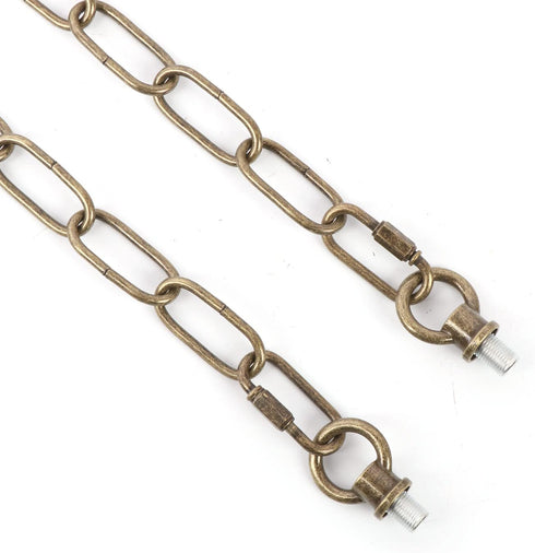 19 65 lbs Giluta Feet Heavy Duty Chandelier Chain, Antique Bronze Pendant Light Fixture Chain with Durable Finish