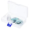 PATIKIL Optical Lens Set, 6 Pcs Double Convex, Double Concave, Prism, Convex Mirror, Concave Mirror for Physics