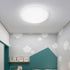 (13.36X13.36X2.16in) Toddmomy Flush Mount Ceiling Light Covers Plastic Round Lamp Shade Wall Sconce Chandelier Lamps