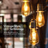 Euri Lighting VST19-3020ea Dimmable LED ST19 Filament Bulb, 5.5W (60W Equivalent), Warm White 2200K, E26, 120V