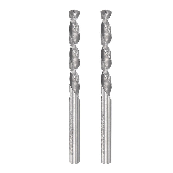 uxcell 3.2mm Solid Carbide Twist Drill Bits, 2pcs Metric Left Hand Spiral Flutes